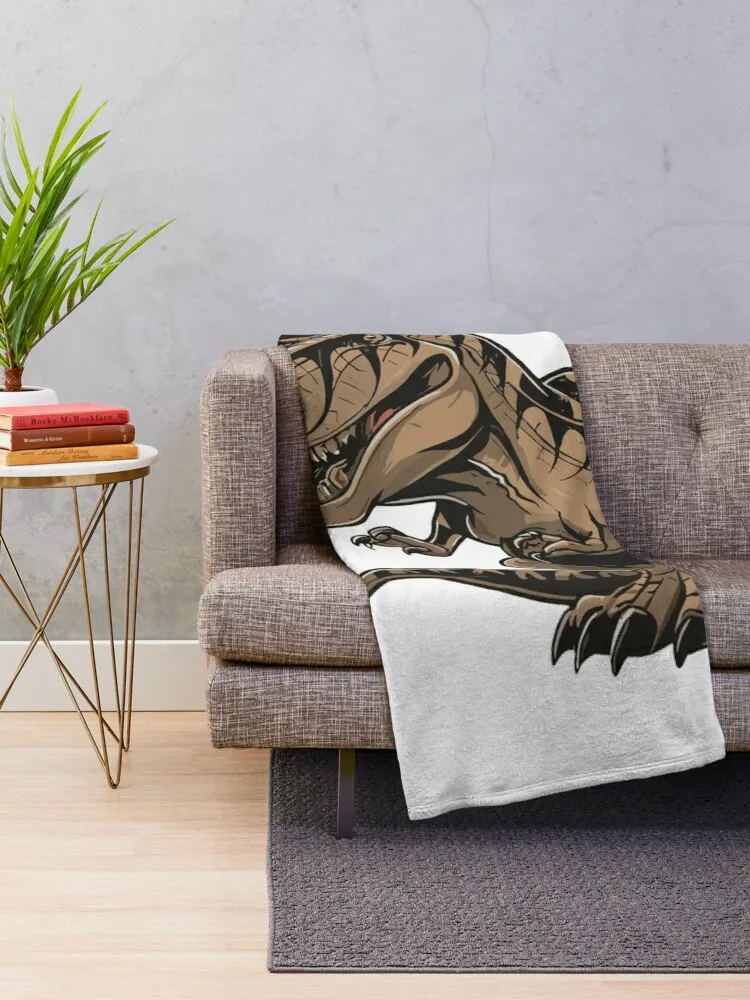 Majestic T Rex Throw Blanket Large Sofa Quilt Camping Hairys Blankets