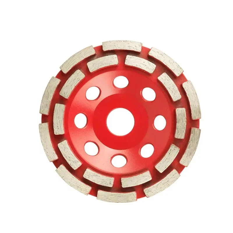 

【From China】Golden Shark Professional 4.5 Inch Double Row Diamond Grinding Cup Wheel 115mm Concrete Grinding Discs