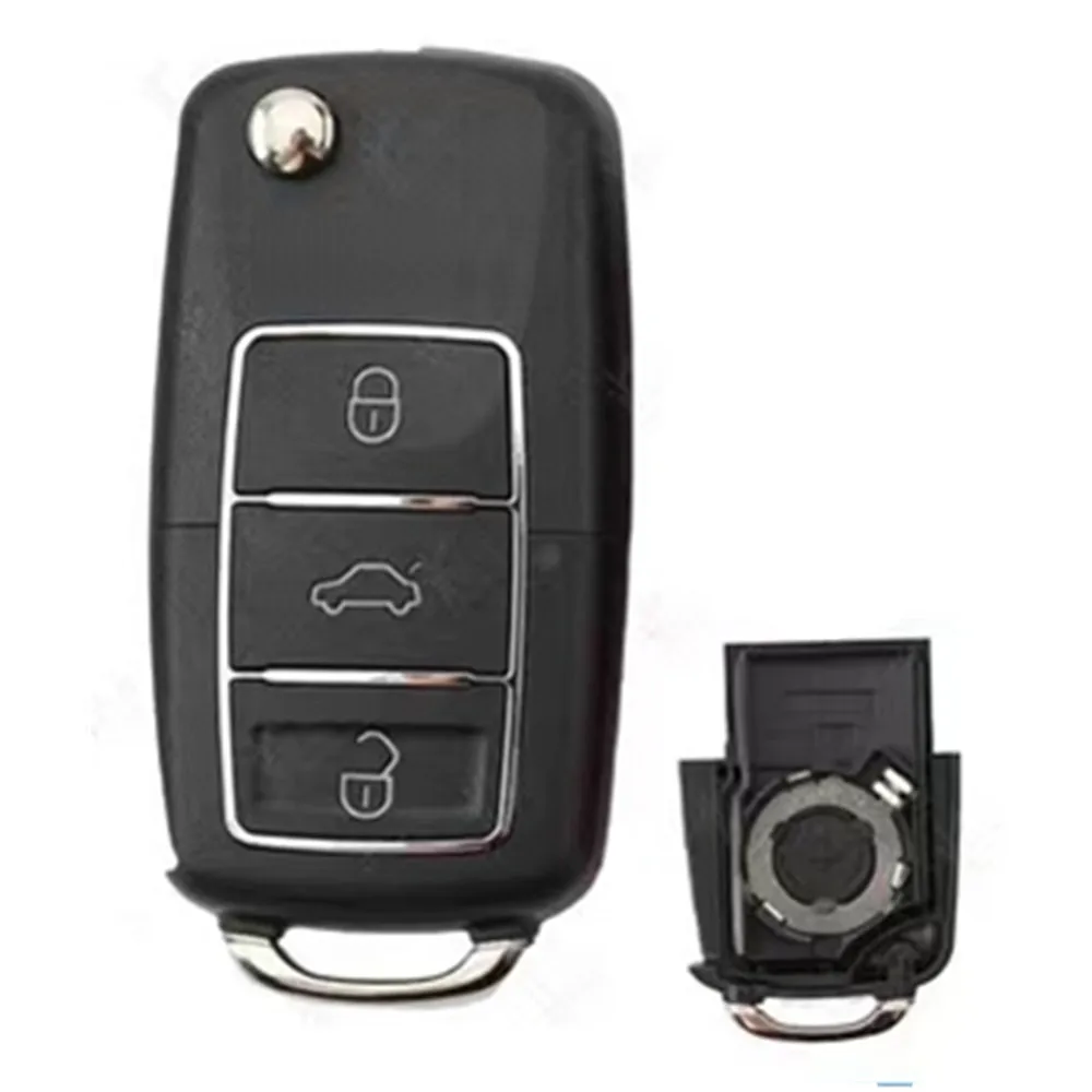 EllYDIY B Series Télécommande universelle KD Smart Car Key Shell, Fob vierge uniquement pour B08 B01 Lexury Black B11-2/3 Accessoires 5 pièces