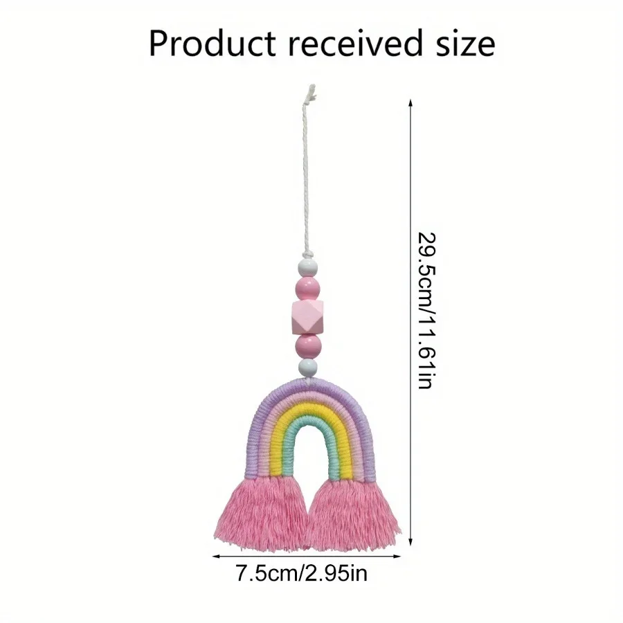 Pink Rainbow Wind Chimes Weavi - đánh giá và giá Art And Craft For Nursery
