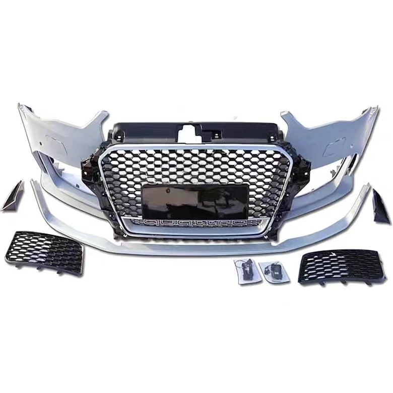 

WGYAP High Quality Chrome ABS Bumper Auto Body Kits for A3 RS3 Easy Installation Front Rear Bumper Upgrade Polished Surface