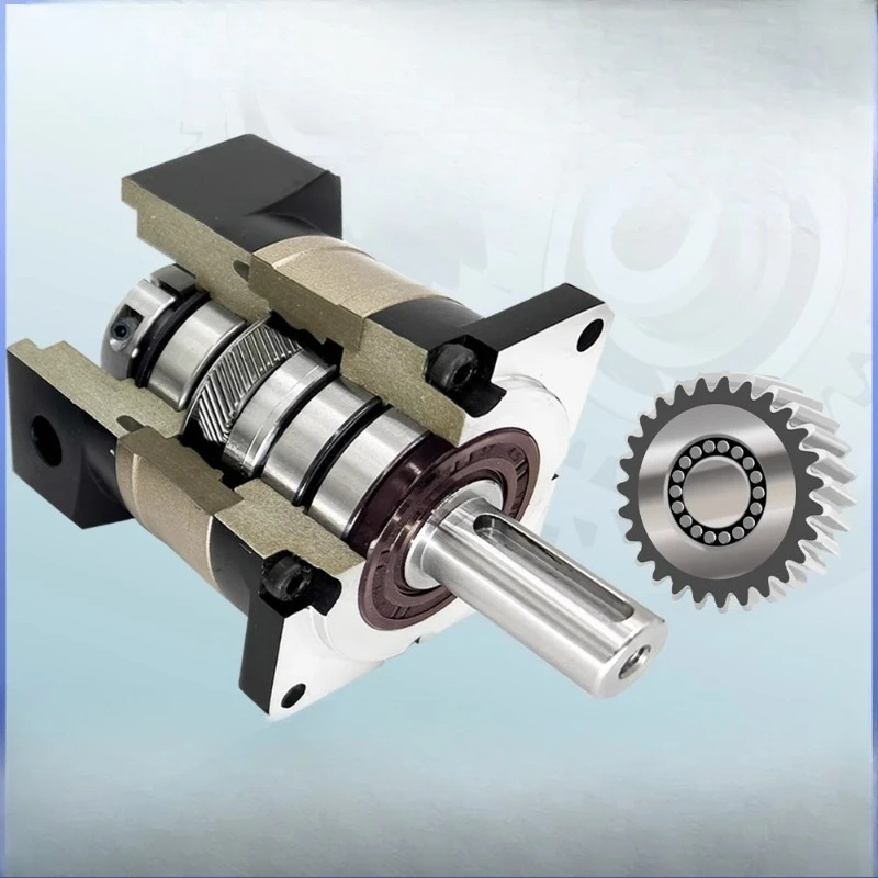 

Precision helical gear reducer 400w750w high precision stepper motor large torque 6080 servo gear reducer