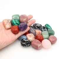Natural Tumbled Stones Bulk Polished Rocks Gemstones Assorted Healing Crystals for Home Garden Tank Aquarium Decoration 5