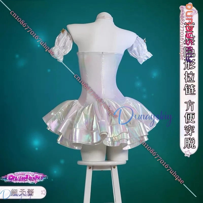 NEEDY GIRL OVERDOSE Streamer Sovraccarico Lolita Dress KAngel Costume Cosplay 2nd Anniversary Outfit Donna Gonne Laser Parrucca a nastro