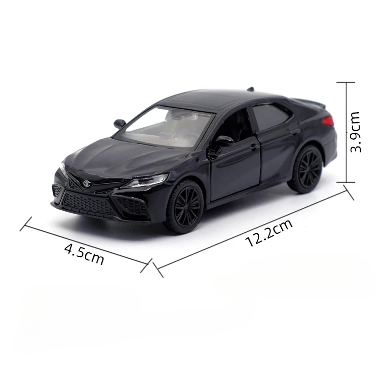 1:36 Toyota Camry XSE High Simulation Pull Back Car Model Car Metal Diecast Alloy Toy Car for Kid Gifts Collection