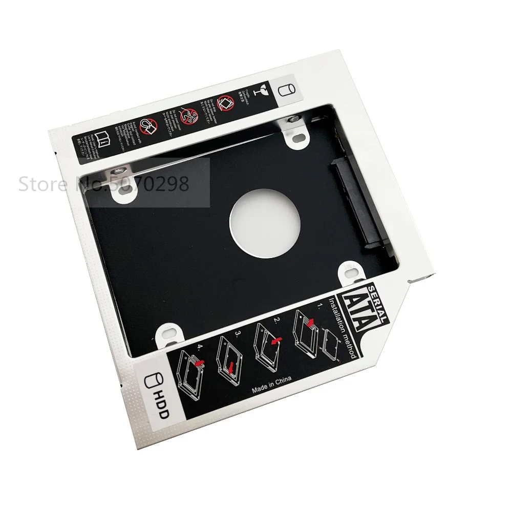 

12,7 мм SATA 2nd HDD SSD жесткий диск Оптический bay Caddy Рамка адаптер для ASUS A43 A45 A55VD A54 A55