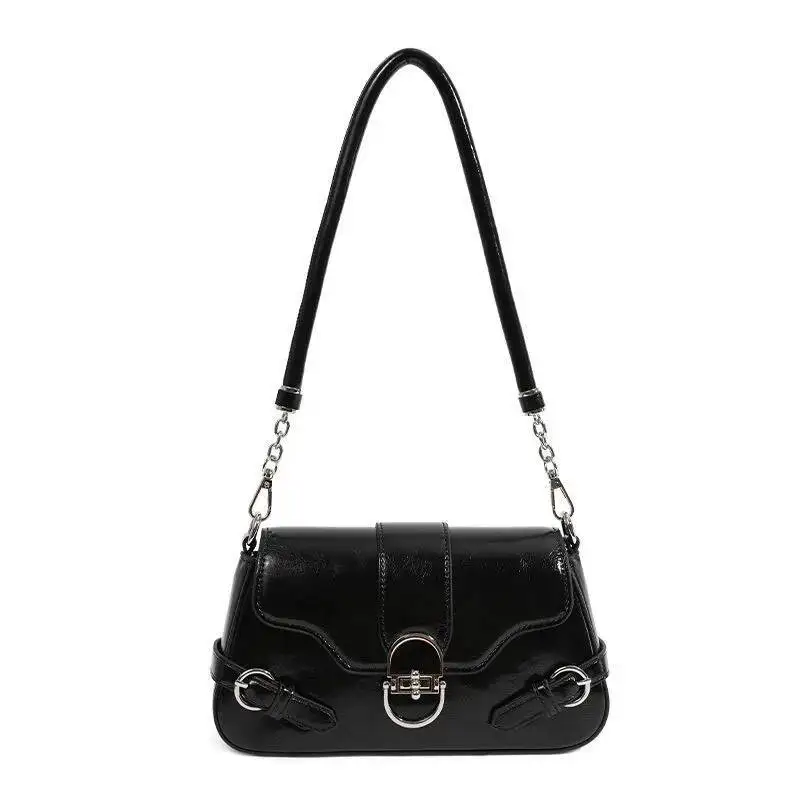 Bloom Fairycore Aesthetic White Shoulder Bags Purse Women Hot Girls Butterfly Print Y2k Handbag Female Haruku Underarm Bag