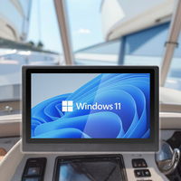21.5 Inch Marine/yachts Displays 1000-1500Nits Outdoor Ag+glass Binding Ip66 Waterproof Industrial Touch Screen