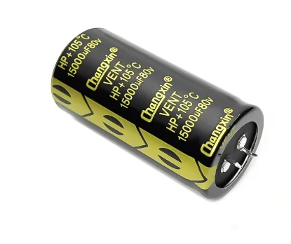 2PCS 80V 15000uF Audiophile Power Filter Capacitor Long Life Snap-in 35x70mm