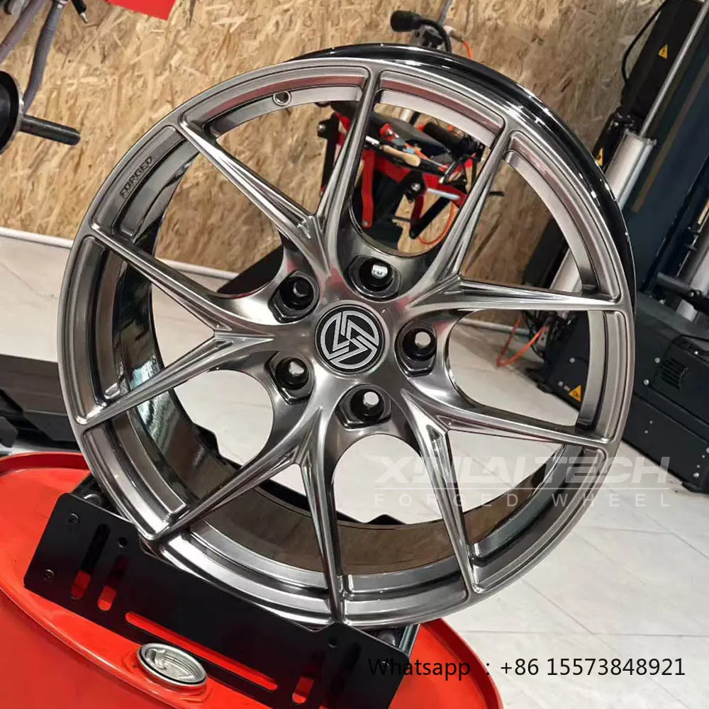 Custom Lightweight Performance Wheels 20 Inch Split Multi Spoke Forged Rims for  911 992  Sports Car Upgrade