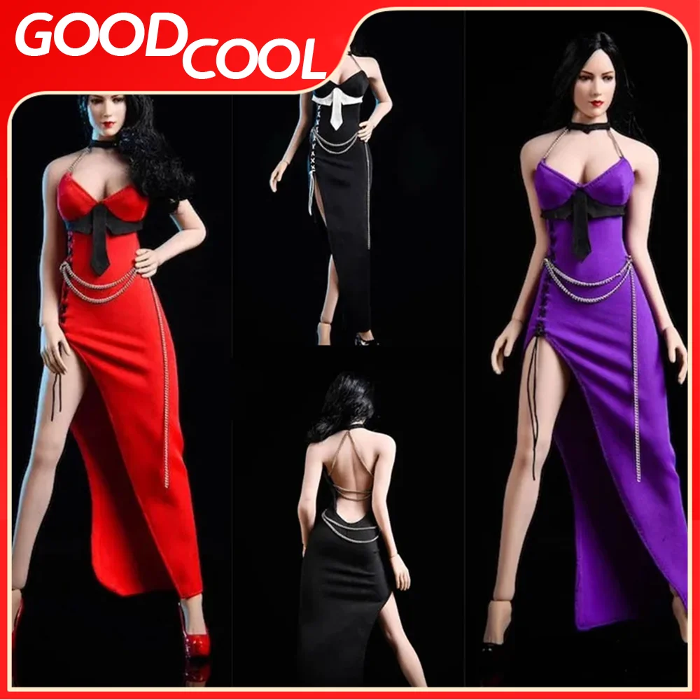 VSTOYS 19XG49 1/6 Scale Female Fashion Trend Sexy Beautiful Temperament Halter Dress Fit 12 inch TBL PH Action Figure Body