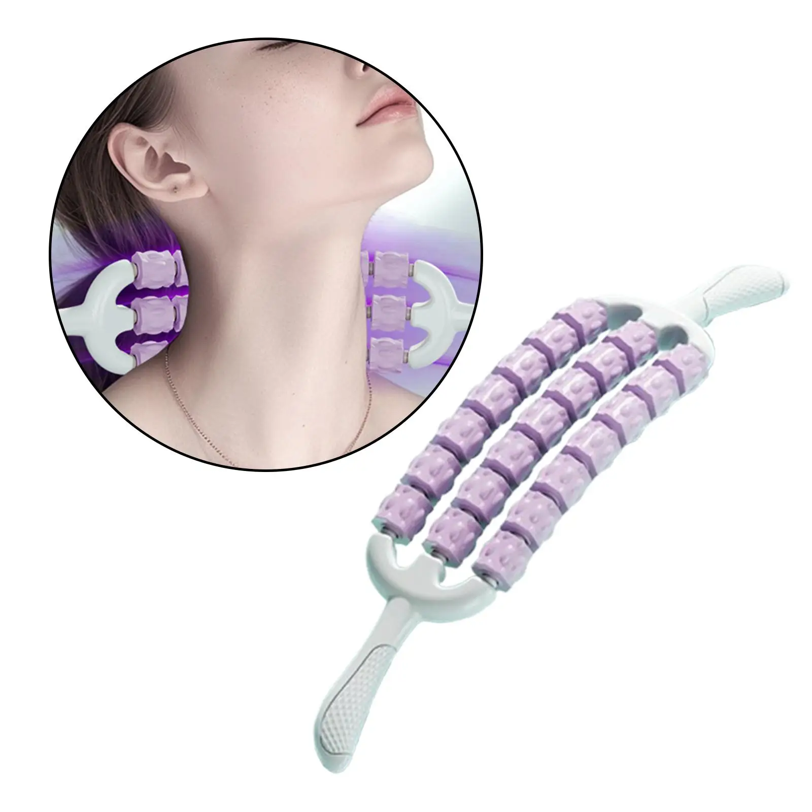 Massage Roller Stick Foam Yoga Column Muscle Massager for Back Leg Arm Recovery Home Gym Use