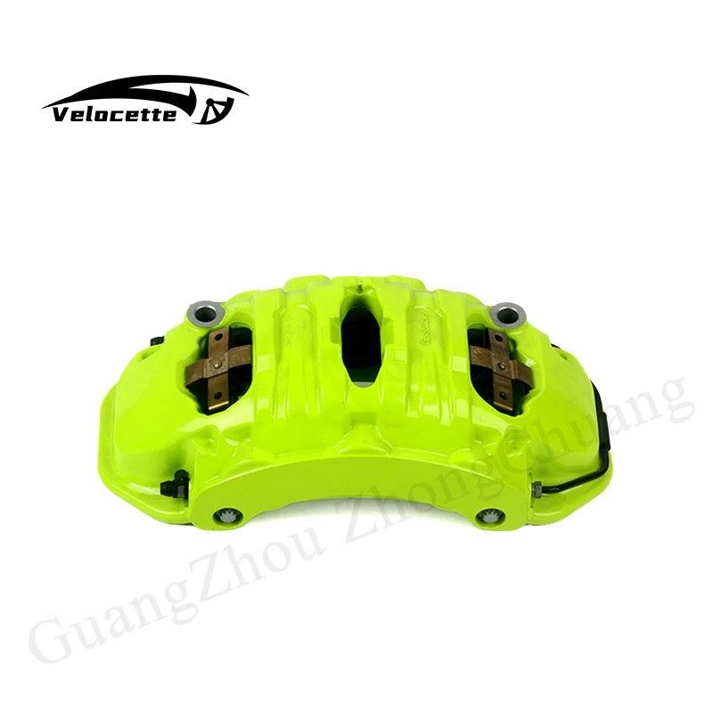 تخصيص 19Z عالية الأداء 6-Pot 6-Piston الفرامل الفرجار العالمي الكبير الكبح عدة العجلات الأمامية الألومنيوم لبورشه كايين