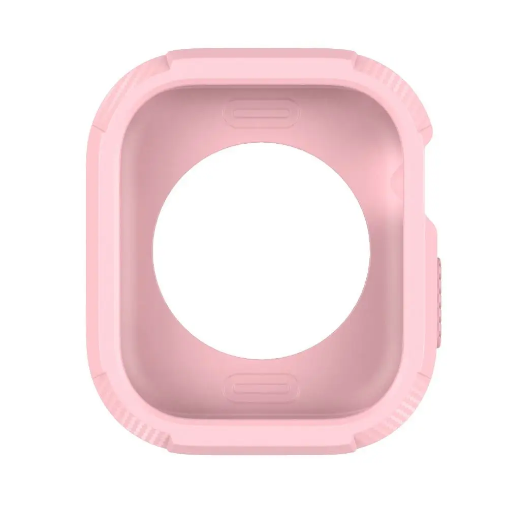 애플 워치 시리즈용 소프트 TPU 케이스, 고감도 탄소 섬유 보호 프레임, 올 랩 스크래치 방지, 42mm, 46mm