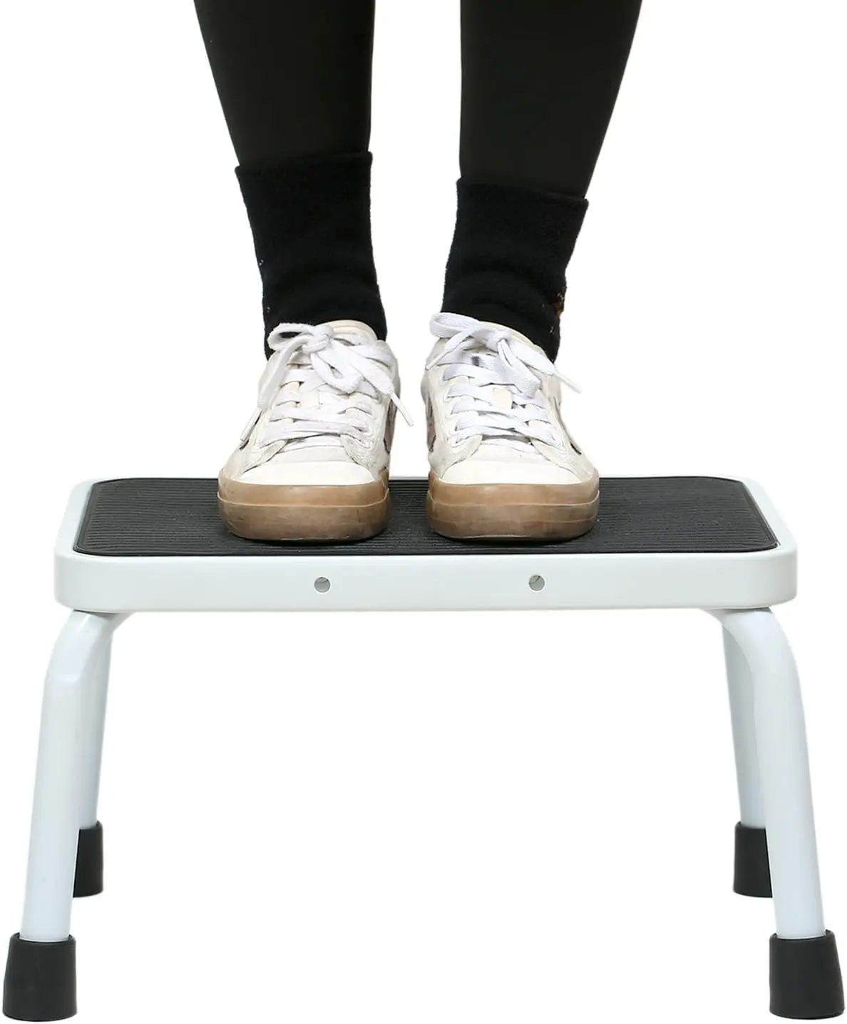 

Step Stool with Handle for Ederly,Sturdy and Lightweight Stool with Anti-Skid Platform,Easy Assmbly