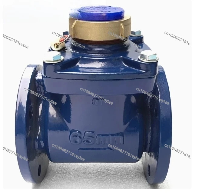 compteur-de-debit-d'eau-mecanique-amovible-a-rotor-sec-a-bride-dn80-dn100-pour-eau-chaude