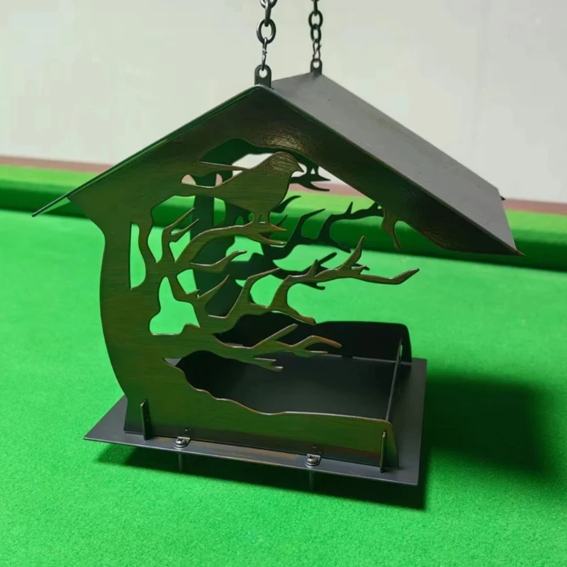 

Bird Feeders Treehouse Bird Feeders Large Capacity Treehouse Shaped Tray