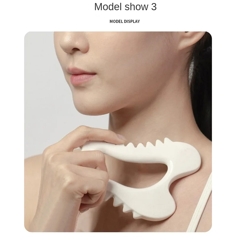 Outils de Guasha pour le visage, outils de Guasha pour le visage, masseurs de visage, planche grattoir en céramique pour