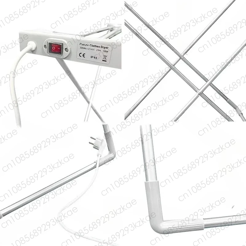 

Foldable Heated Electric Clothes Drying Rack Electric Airer Clothes Drying Rack Foldable Clothes-dryer Rack for Indoor