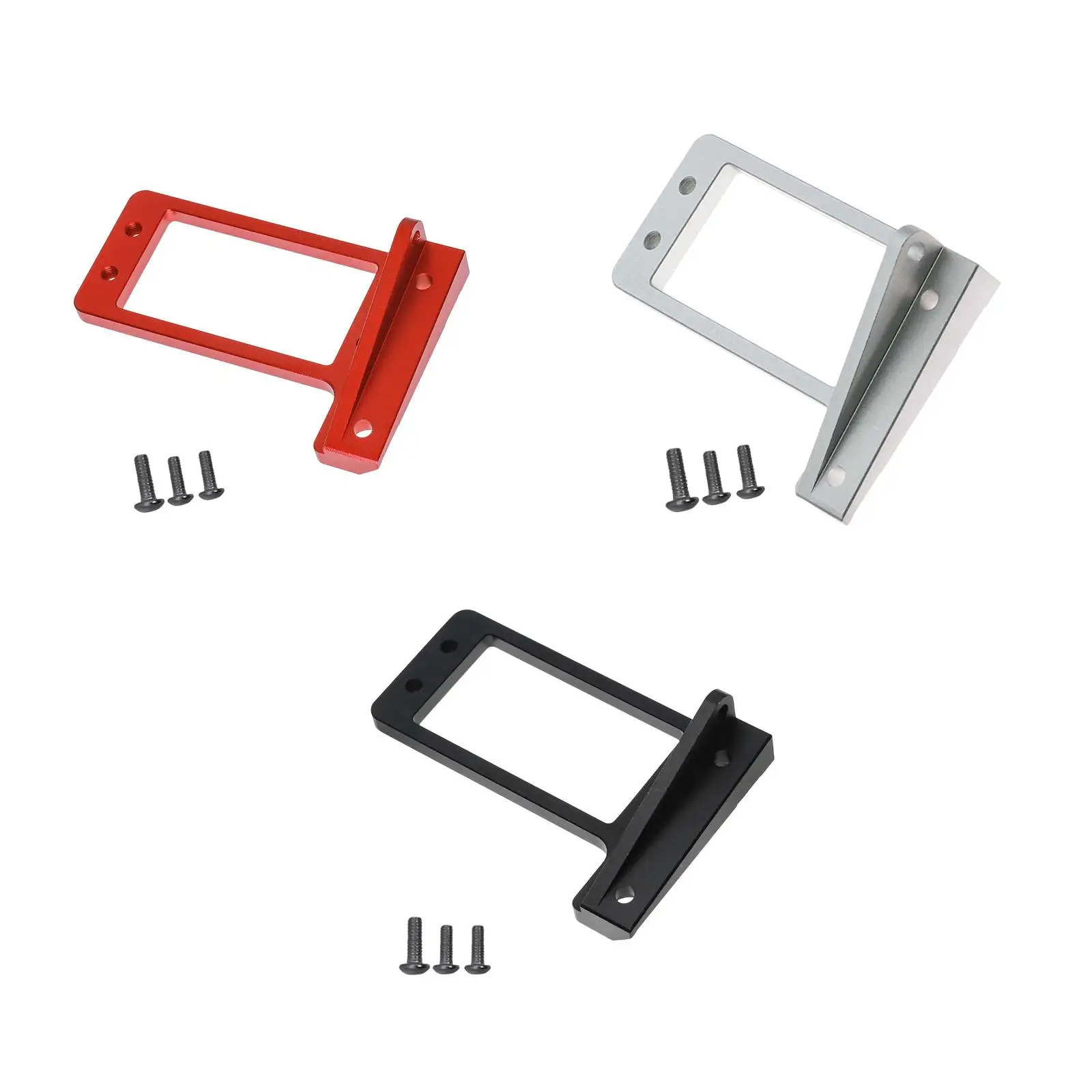

Aluminum Alloy Servo Mount Aluminum Alloy RC Car Chassis Low Center Axle Mount Bracket DIY Modified for 1:10 Car Replacements
