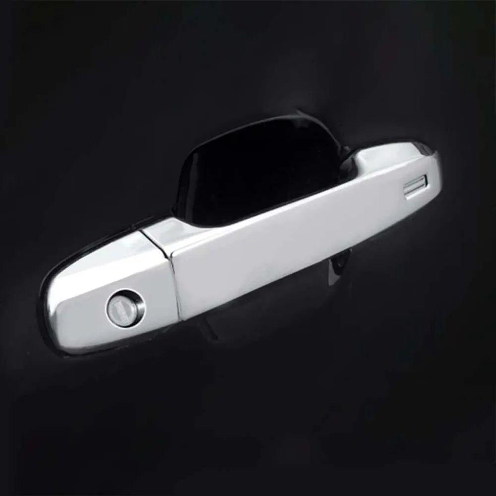 ⭐Genuine⭐ Car Upgrade Decoration Chrome Silver Door Handle Cover For Subaru BRZ/FT86 2012-2020 Cars Accessories Exterior Styling - view 2