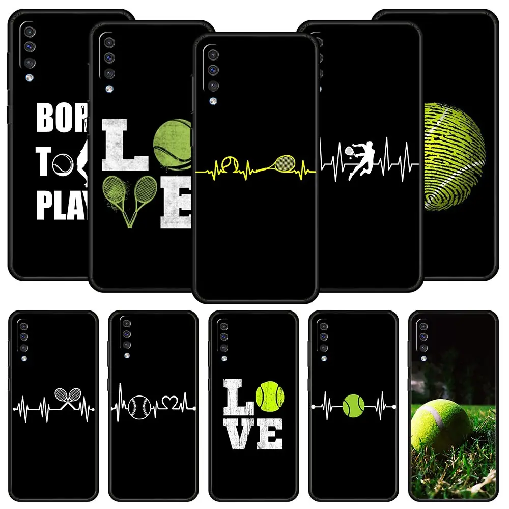 

Phone Case For Samsung A24 A12 A14 A32 A50 A70 A20E A20S A10S A22 A30 A40 A34 A54 A42 A52 5G A02S A04s Cover Tennis Ball Sport