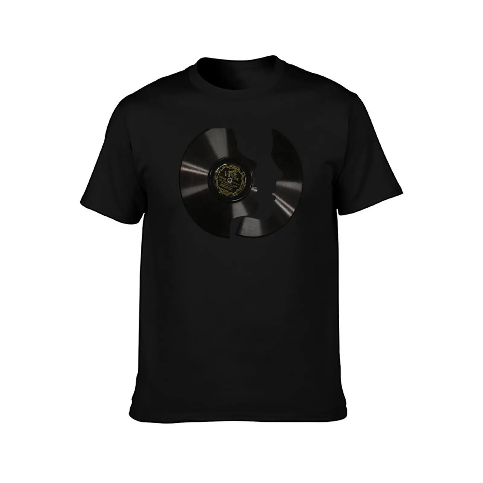 Vinyl Profile T-Shirt Plus Size Gym Sports T-Shirt