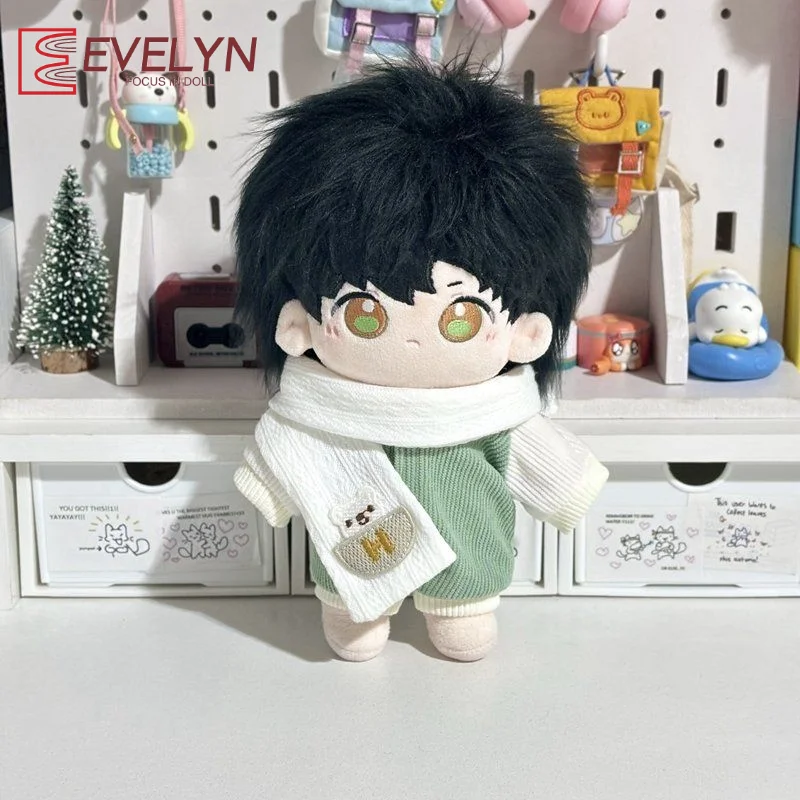 إيفلين لطيف ملابس دمى وشاح الزي اكسسوارات ل 20 سنتيمتر الحب والمساحة العميقة الدائمة الموقف أفخم دمية المعبود #5