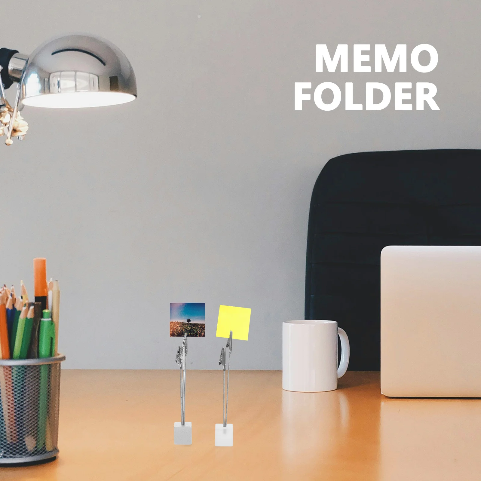 

4Pcs Memo Holder Clip Photo Holder Table Number Cards Stand for Wedding Party Office Home Decor Stable Cube Base Stainless Steel