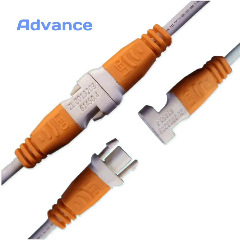 5Pcs 10pcs DC LED Connectors with Lock Buckle 15cm Length Cable, DC 5.5 X 2.1mm DC Male Female Jack Adapter for LED Strip Light