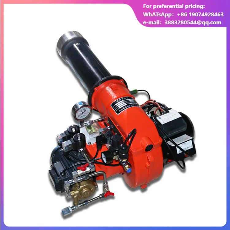 Used Light Waste Oil Diesel Furnace One Two Stage Heater Burners For Heating Boiler Spare Part Accessory