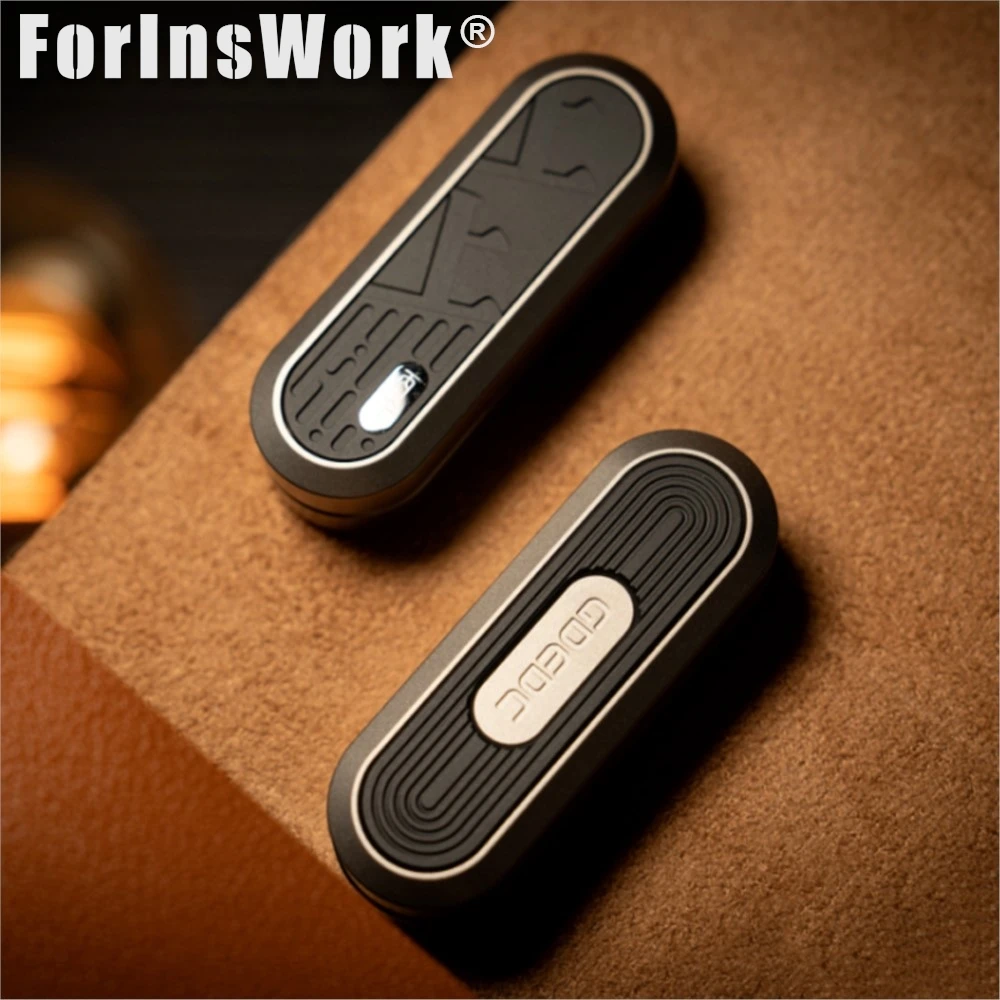 GDEDC Top Fortune For Bingwu Year Titanium Ultra-dense Tracks Desk Toys Fidgets Toys