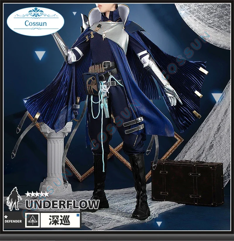 [Customized] Arknights Underflow Cosplay Costume Halloween Game Suit Women Men Outfits New Suit Anime Clothes XS-XXXXL