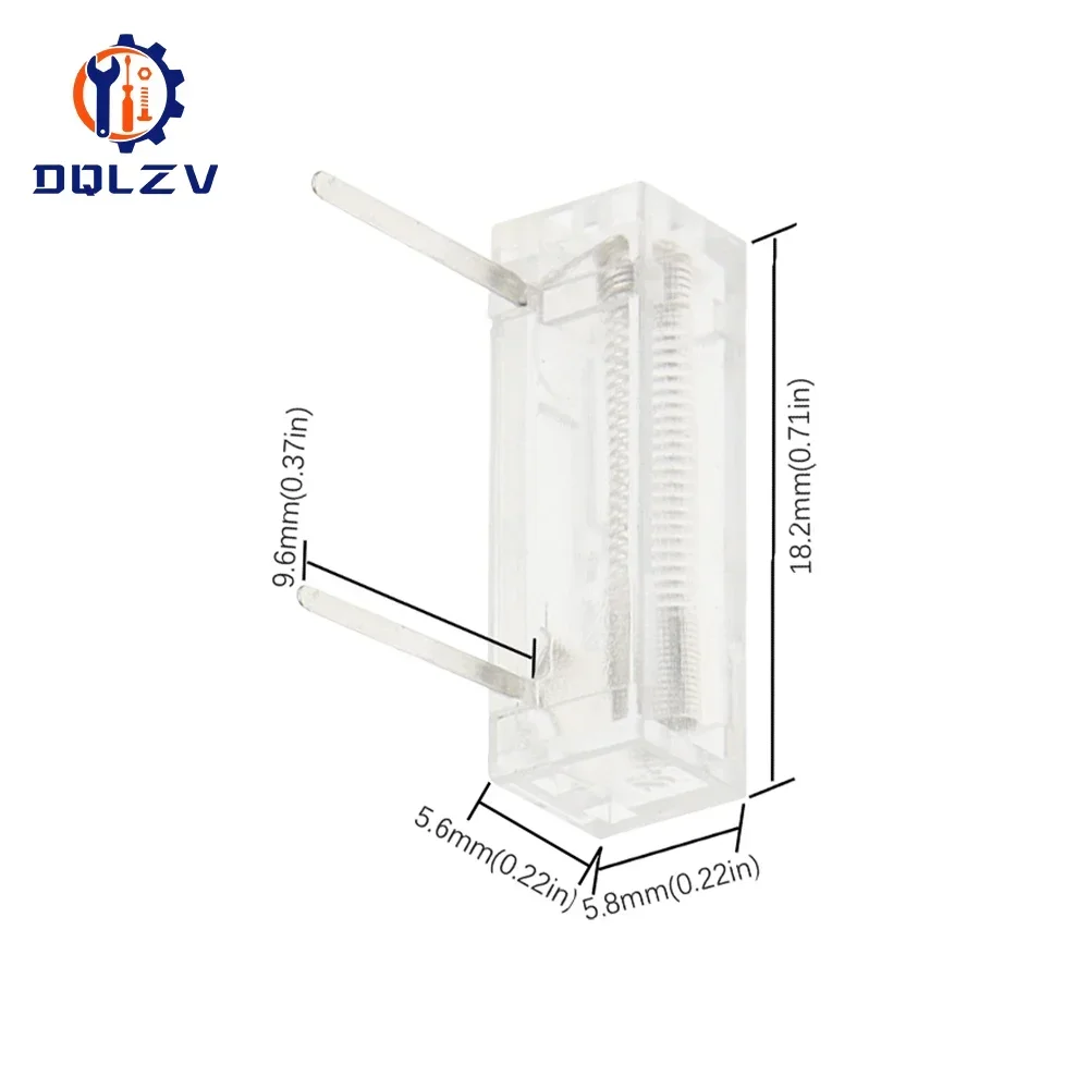 Transparent Spring Vibration Switch SW-280 Angle Tilt Sensor