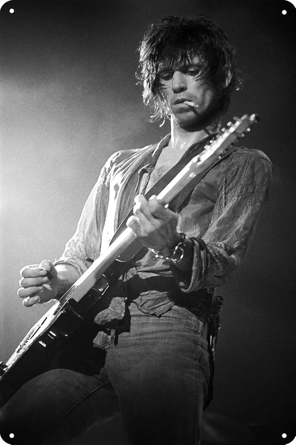 Keith Richards Retro Plaque Metal Tin Sign Vintage Poster for Home Bar Coffee Wall Decor  Gifts
