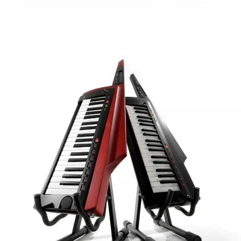 

Synthesizer RK-100S 2 Keyboard Tomahawk Shoulder Back Stage 37 Keys Portable Comes With Vocoder
