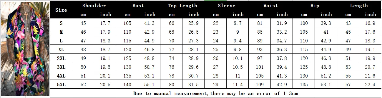 Hot Hawaii Set Herren Druckset Kurzarm Sommer lässig Blumen hemd Strand zweiteiligen Anzug neue Mode Herren Sets – Detail 1