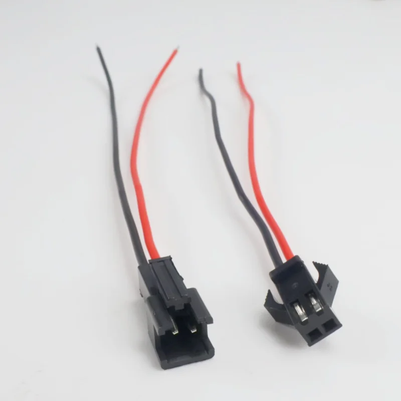 Man-vrouw Plug Terminal Wire Connector SM Terminal Line LED Downlight Plafondlamp 10/20Pairs