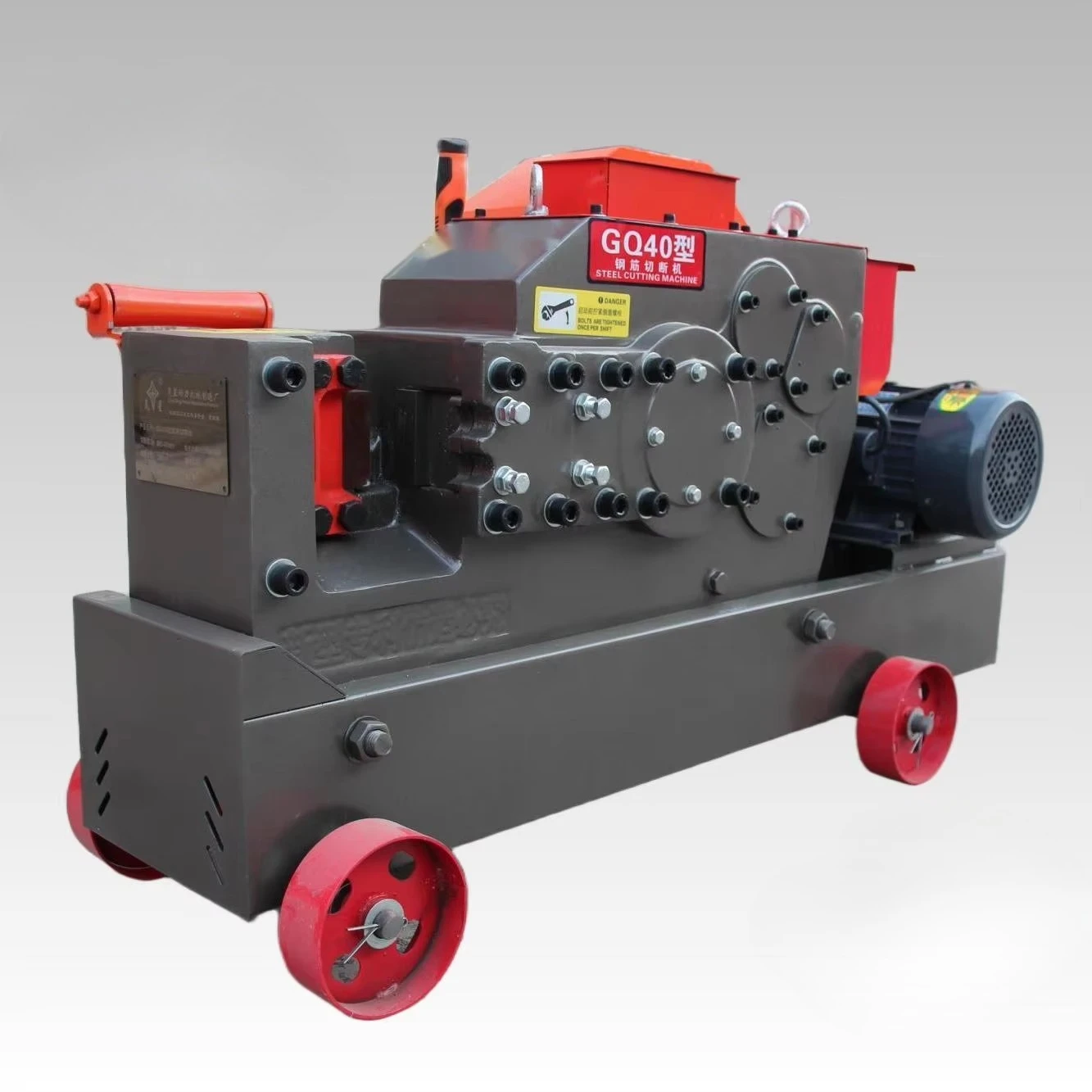 New GQ 40 B High-Efficiency Steel Bar - Pedal-operated, with Superior Gear Transmission System