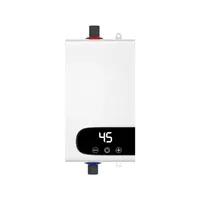 Instant Water Heater 220V 5500W Portable Electric Heaters for Bathroom Hot Water Shower and Home Kitchen Heating