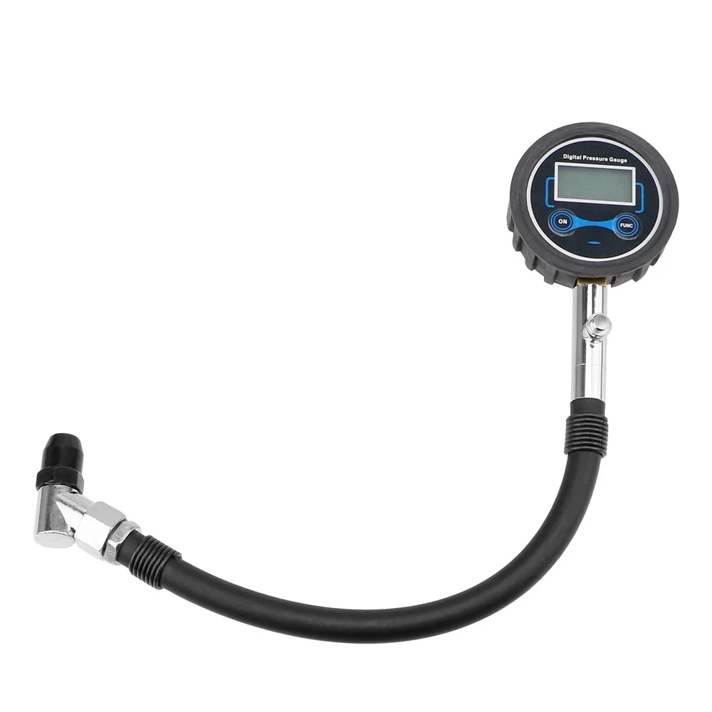LCD Display Digital Tire Tester Tire Repair Tools Auto Tire Pressure Gauge for Car Truck Vehicle Motorcycle High Precision