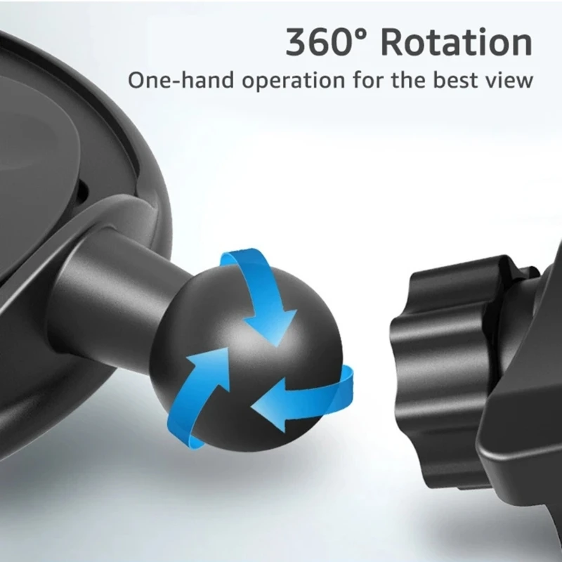 Держатель для компакт-диска в автомобиле Сверхпрочный держатель для сотового телефона Автомобильное крепление для 4,7–72 дюймов