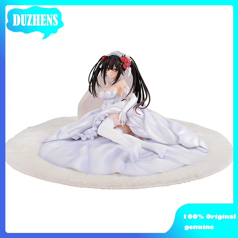 KADOKAWA Original:Tokisaki Kurumi Wedding dress ver.13cm PVC Action Figure Anime Figure Model Toys Figure Collection Doll Gift