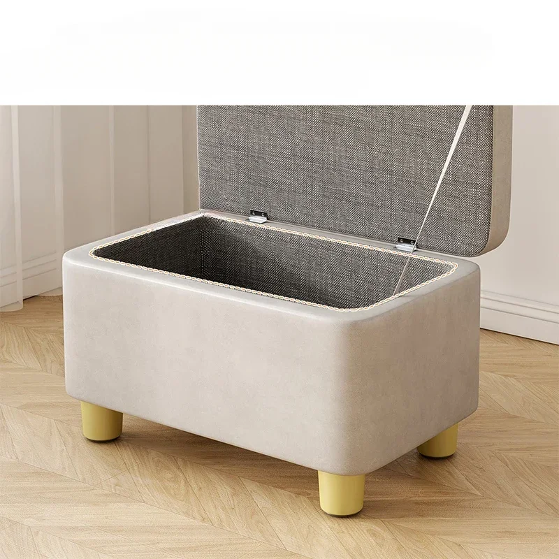 Small Stool Home Sofa Ottoman Step Stool Storage Low Bench Portable Change Stool At The Door Vanity Chair