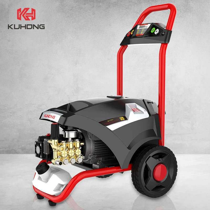 

Kuhong Pressure Washer 1800psi 220V Commercial Cleaner Portable Electric Power High Pressure Washer