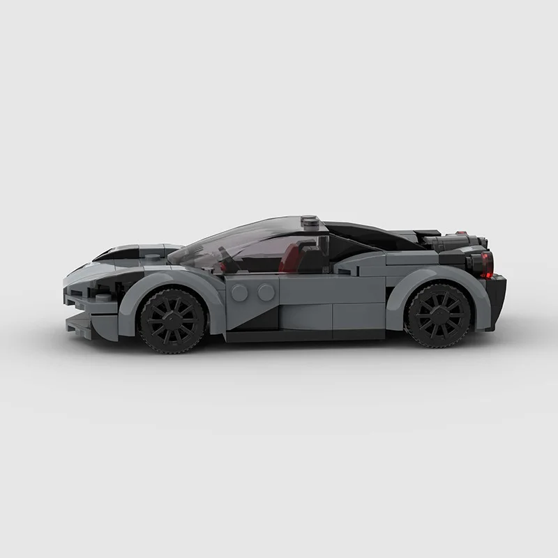 Compatible with small super sports car racing model MOC building block puzzle assembly DIY foreign trade cross-border wholesale