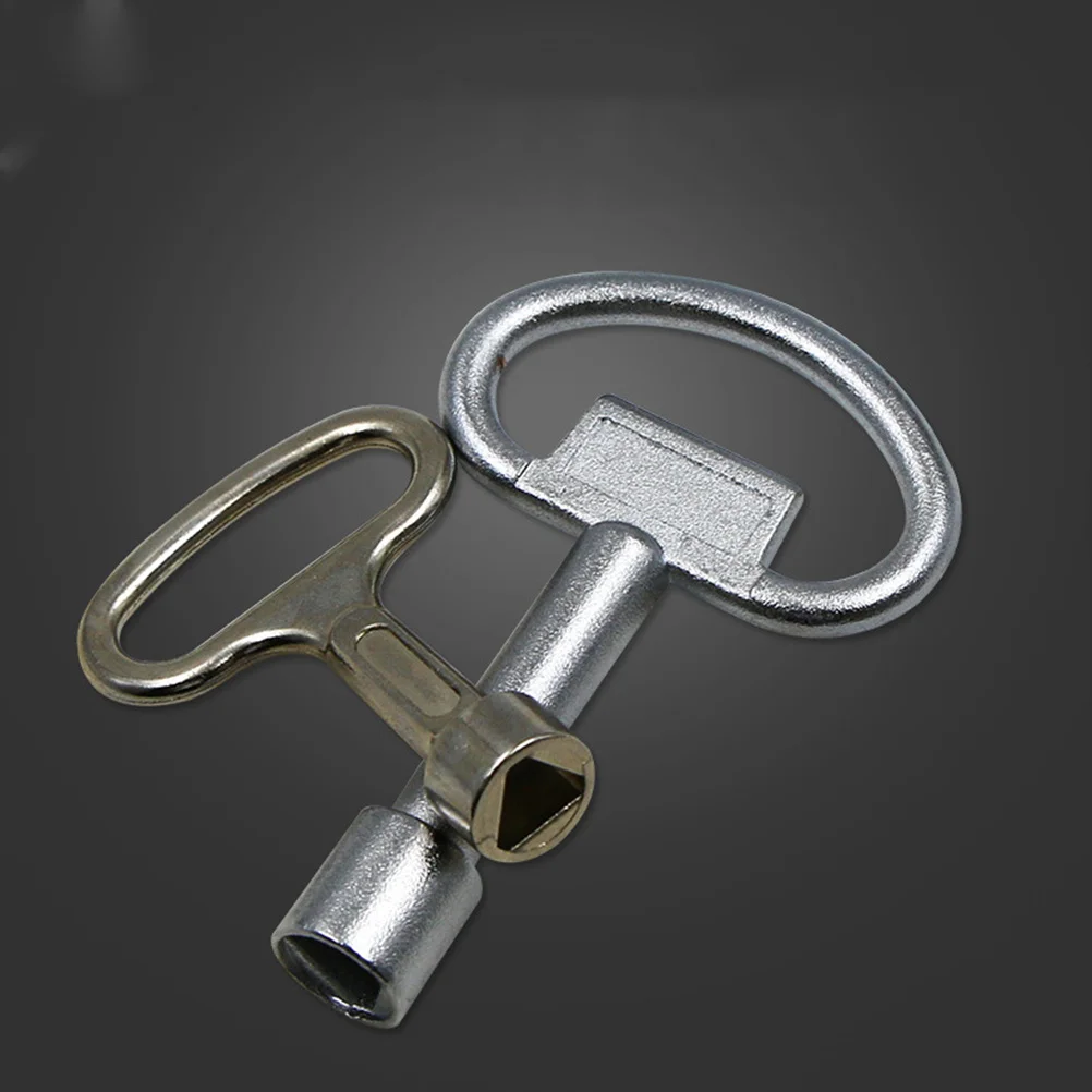 

4 Pcs Elevator Door Lock Key Triangle Disassembling Wrench Tool Disassemble Closing