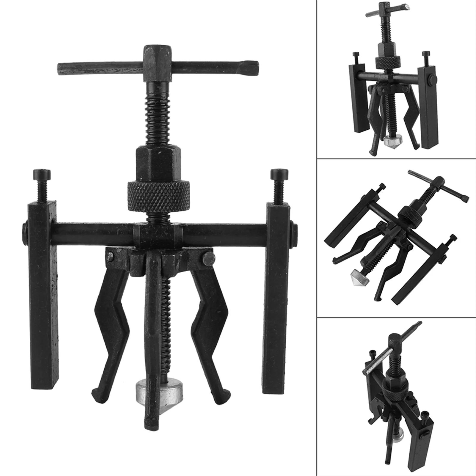 -Jaw/2-Jaw Car Inner Bearing Puller Tool High-hardness Carbon steel Gear Puller for Automobiles Diagnostic Tools Kit