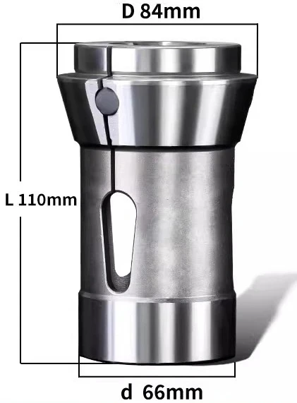 185E CNC Lathe Collet S3-S40mm Square Front Push Spring Steel Chuck Support customization