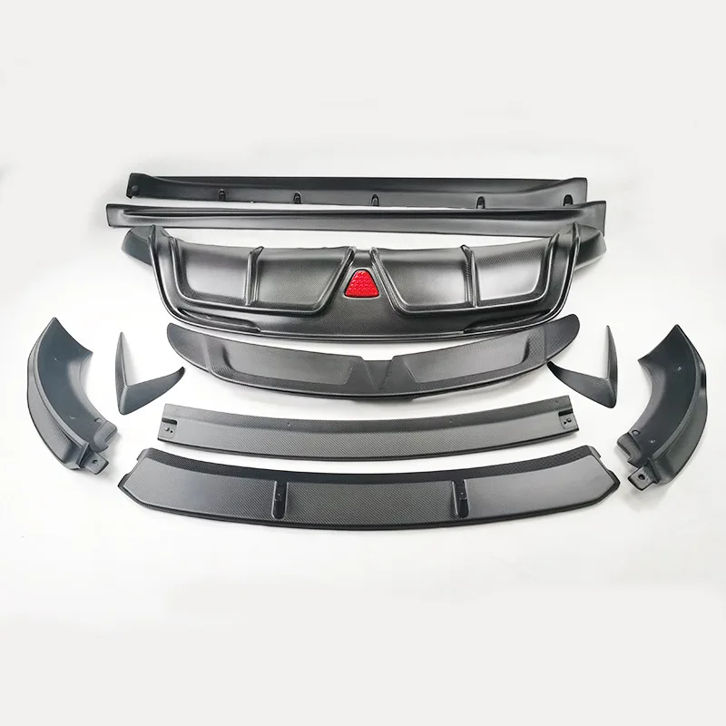 

Auto Parts Model Y Body Kits Matte Carbon Fiber Bumper Front Lip Rear Lip Side Skirts Wind Knife Tail Wing Spoiler for Teslal